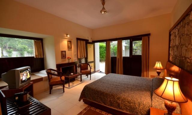 فندق Corbett National Parkفي  Corbett Suman Grand الغرفة الصورة